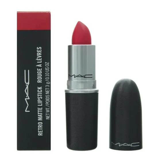 Mac Retro Matte Lipstick 3G Relentlessly Red - Image 5