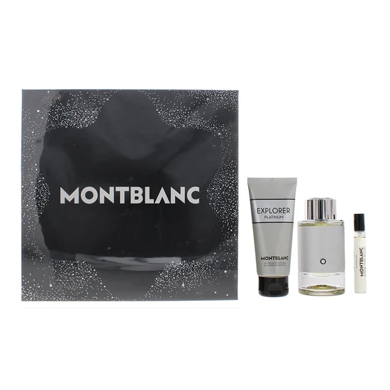 Montblanc Explorer Platinum Gift Set