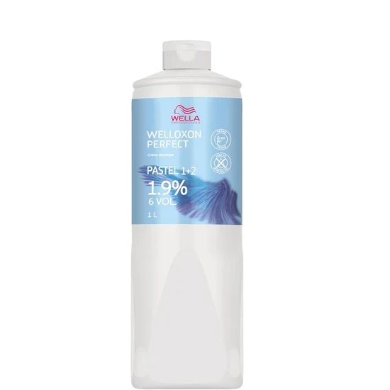 Wella Welloxon Perfect Pastel 1+2 1.9% 6 Volume Cream Peroxide
