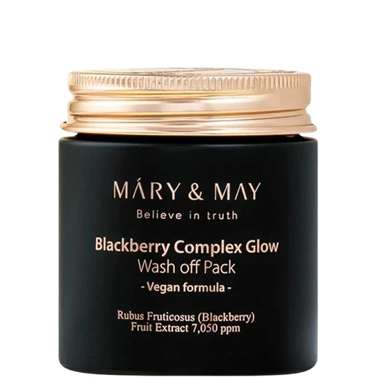 Mary & May Vegan Blackberry Complex Glow Wash Off Pack