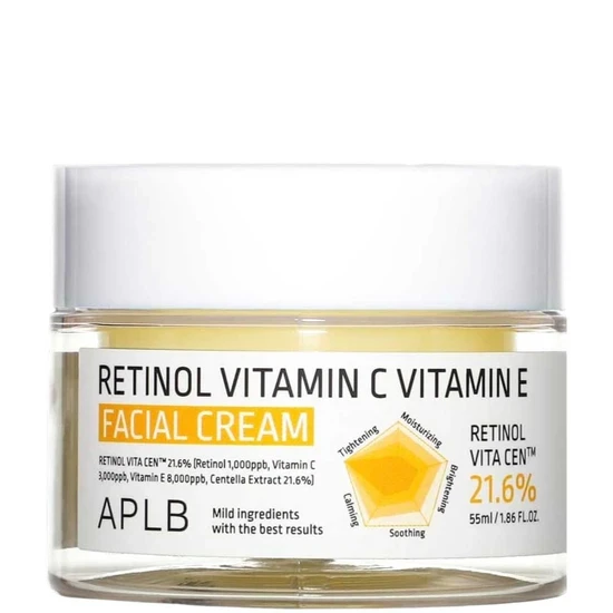 APLB Retinol Vitamin C Vitamin E Facial Cream
