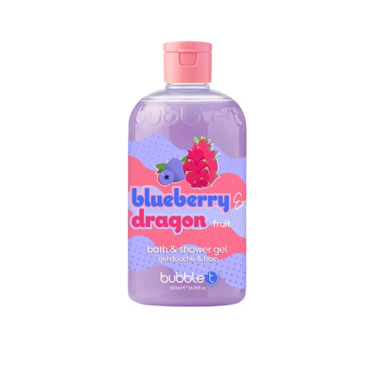 Bubble T Intense Blueberry & Dragon Fruit Bath & Shower Gel