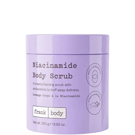 Frank Body Unisex Green Niacinamide Body Scrub 250G - Image 3