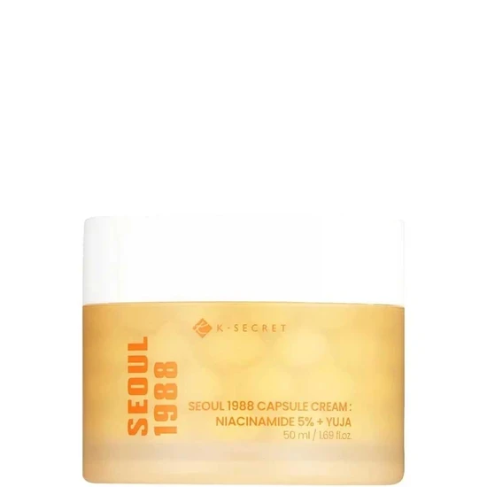 K-Secret Capsule Cream: Niacinamide 5% + Yuja
