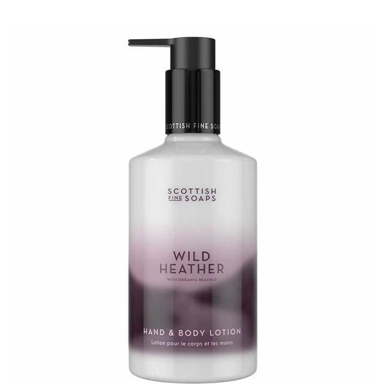 Scottish Fine Soaps Wild Heather Hand & Body Lotion Pump Bottle