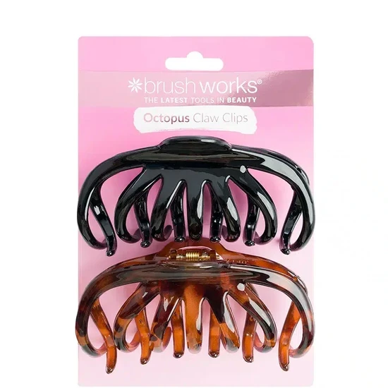 Brushworks Octopus Claw Clips X2