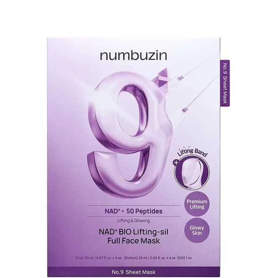 Numbuzin No.9 NAD Bio Lifting Full Cover Facial Mask
