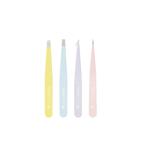 Brushworks Tweezer Set Mixed Set Of Tweezers - Image 8