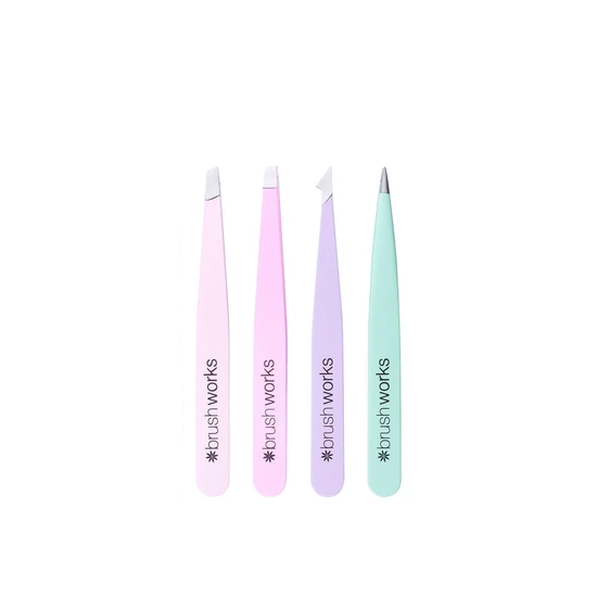 Brushworks HD Combination Tweezer Set