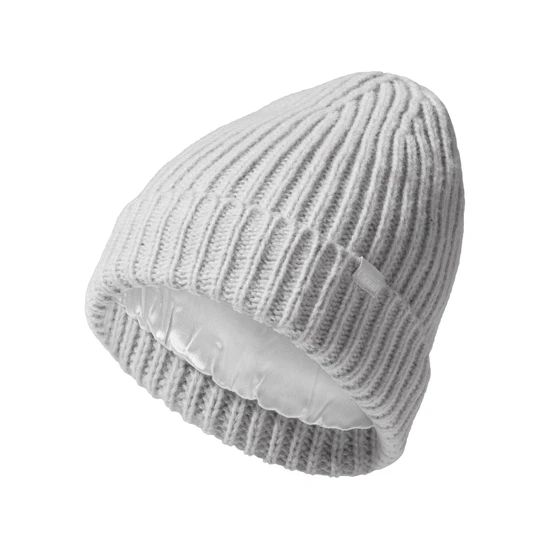 Silver Cloud Silver Ion Infused Satin Lined Beanie - Grey - Image 4
