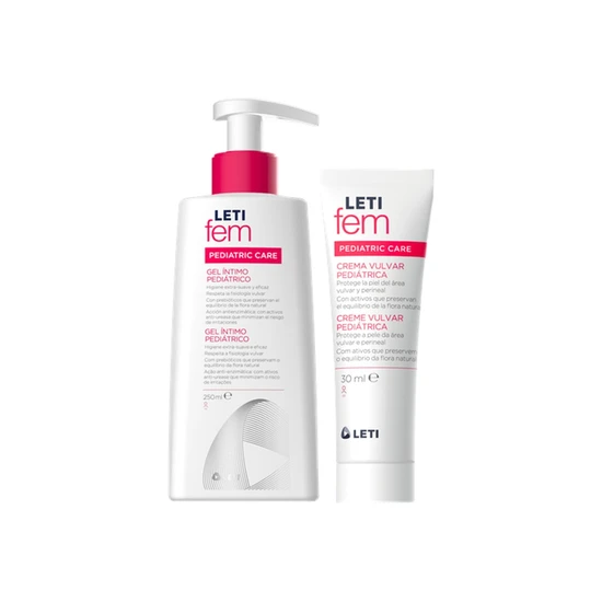 Leti LETIfem Pediatric Intimate Gel + Pediatric Vulvar Cream