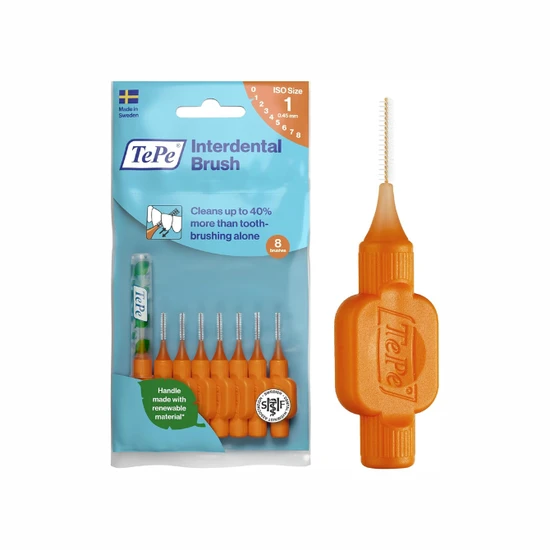 Tepe Interdental Brush Original Plastic Bag With Hanger