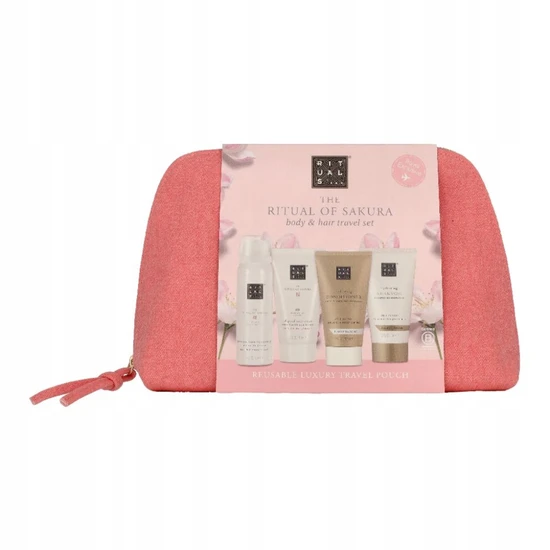 Rituals Sakura Pouch Set 3 X 70Ml & 1 X 50Ml