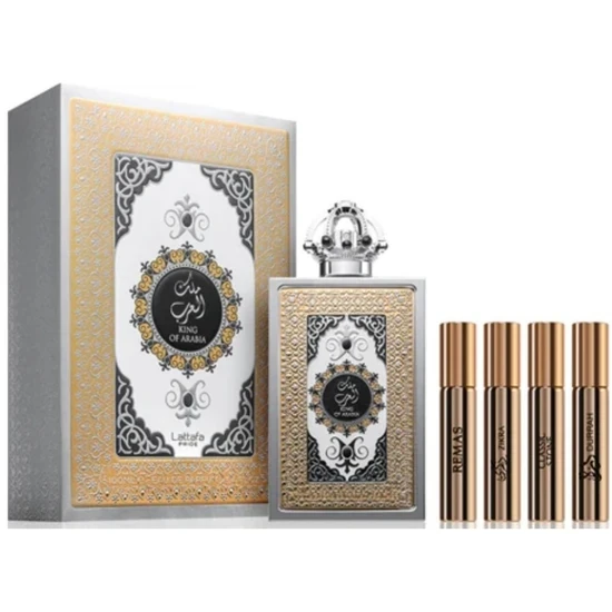 Lattafa Pride King Of Arabia Eau De Parfum Gift Set