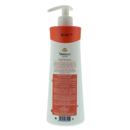 Yardley Royal Bouquet Body Lotion 400ml - Image 4