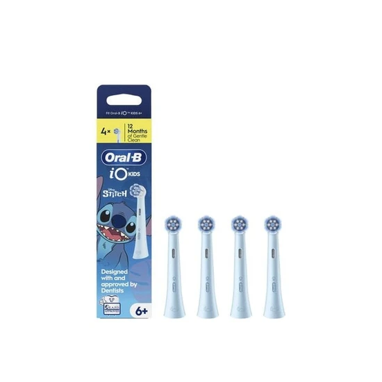 Oral B iO Kids 6+ Replacement Head Electric Toothbrush Stitch