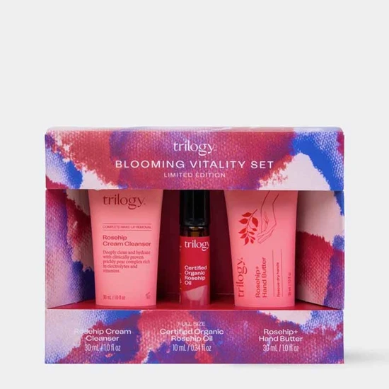 Trilogy Limited Edition Blooming Vitality Skin Care Gift Set