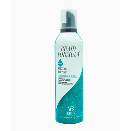 Ebin New York Braid Formula Setting Mousse With Menthol