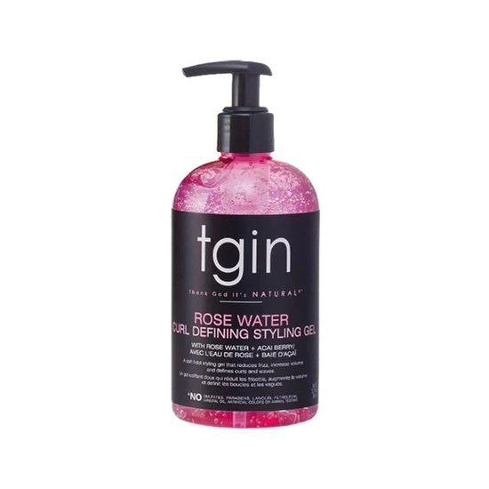 Tgin Rose Water Curl Defining Styling Gel