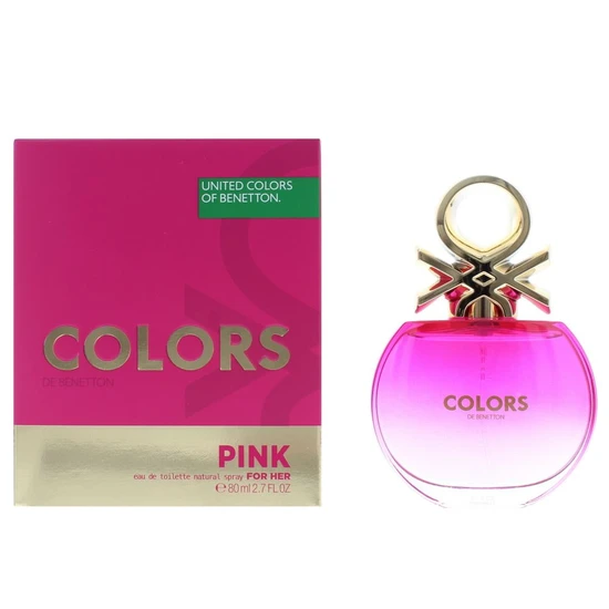 United Colors Of Benetton Colours De Benetton Pink Eau De Toilette