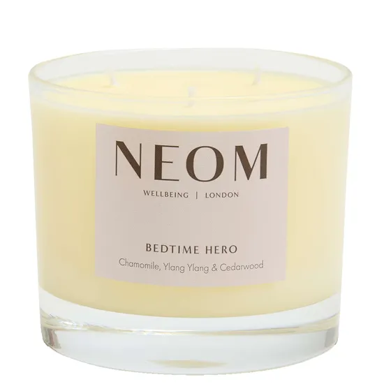 Neom Organics Bedtime Hero Scented Candle 3 Wick