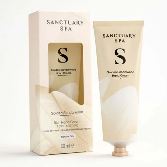 Sanctuary Spa Golden Sandalwood Natural Oils Hand Cream