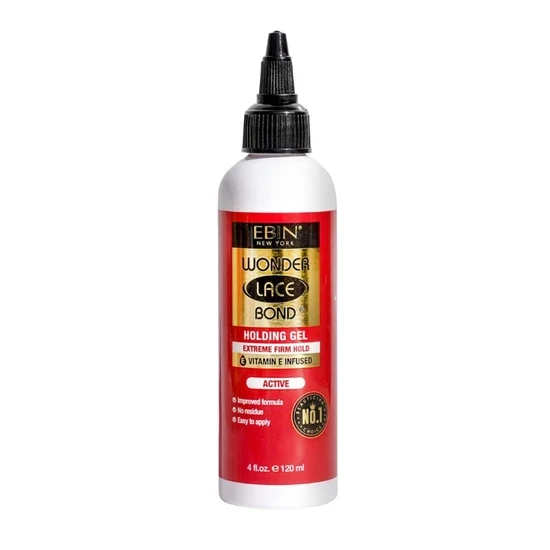 Ebin New York Wonder Lace Bond Holding Gel Extreme Firm Hold Active