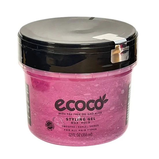 Ecoco Tea Tree & Aloe Max Hold Styling Gel