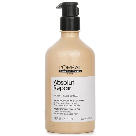 L'Oreal Paris Serie Expert Absolut Repair Gold Quinoa + Protein Instant Resurfacing Shampoo
