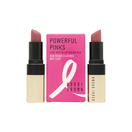 Bobbi Brown Powerful Pinks Luxe Matte Lip Colour Duo