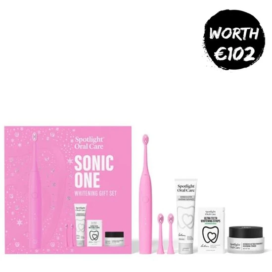 Spotlight Oral Care Pink Sonic One Whitening Gift Set - Image 3
