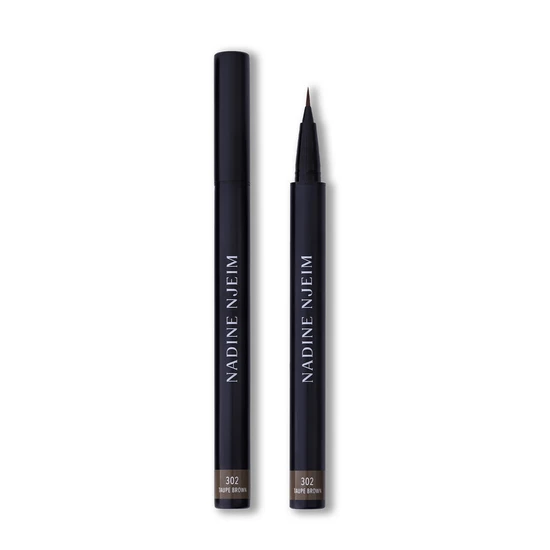 Nadine Njeim Micro-Ink Brow 302. TAUPE BROWN