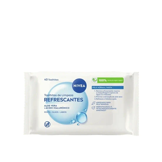 Nivea Biodegradable Refreshing Cleansing Wipes