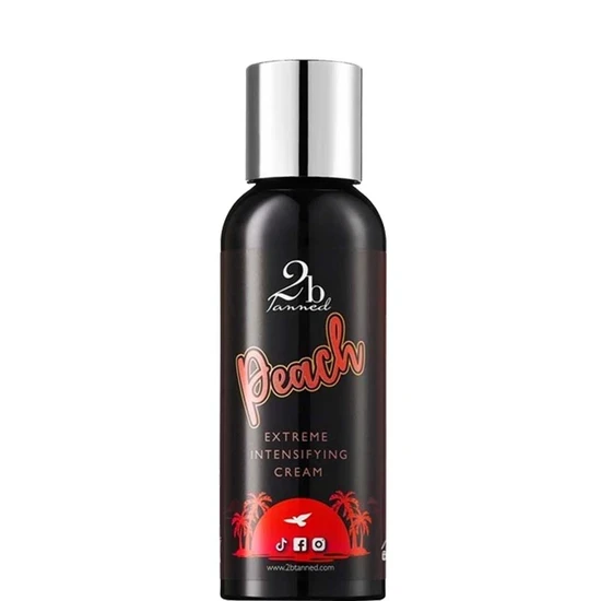 2bTanned Intensifying Tanning Cream Peach