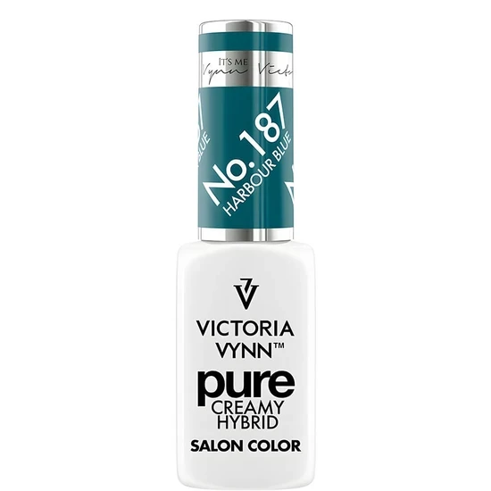 Victoria Vynn PURE CREAMY 187 HARBOUR BLUE Hybrid Soak Nail Gel LED TPO FREE - Image 2