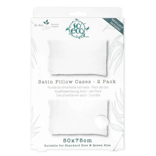 So Eco Satin Pillow Case
