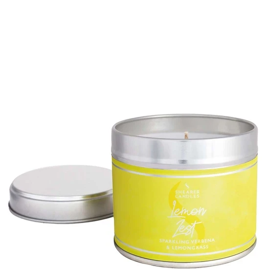Shearer Candles Lemon Zest Large Tin Candle