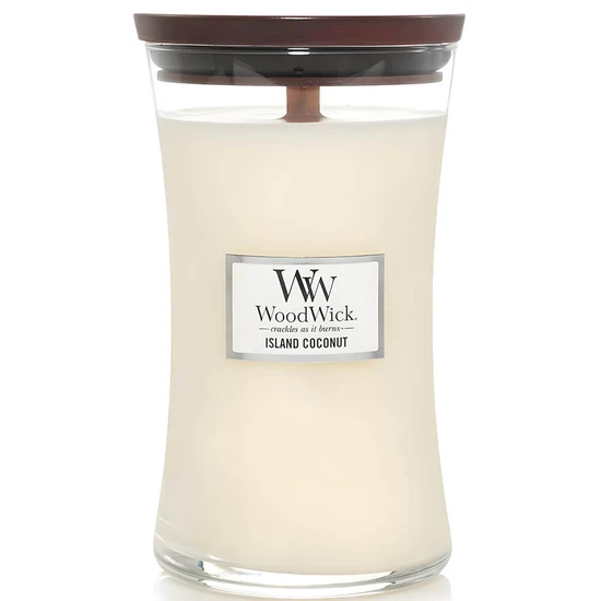 WoodWick Island Coconut Large Hourglass