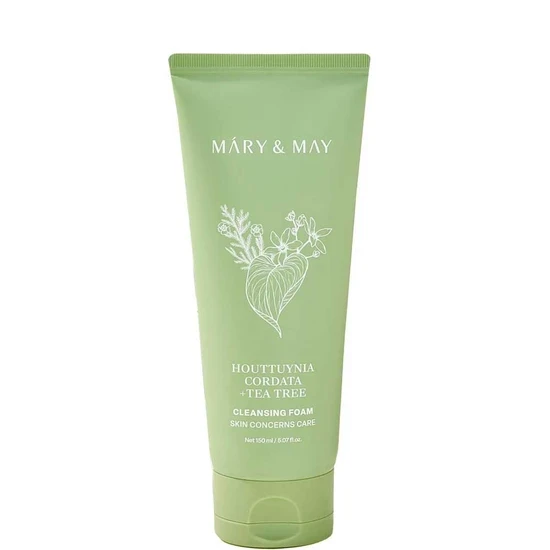 Mary & May Houttuynia Cordata + Tea Tree Cleansing Foam
