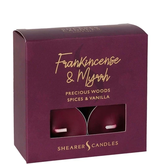 Shearer Candles Frankincense & Myrrh Scented Tea Lights