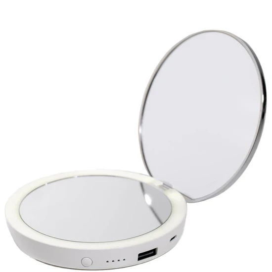 Stylpro Flip'n'Charge LED Mirror With Power Bank
