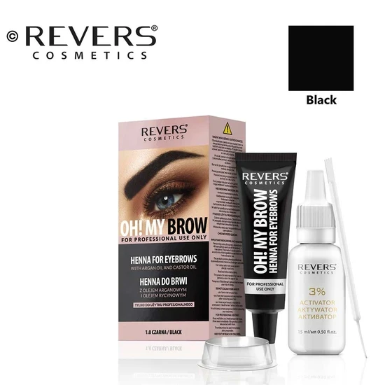 Revers Eyebrow Kit With Dye & Activator