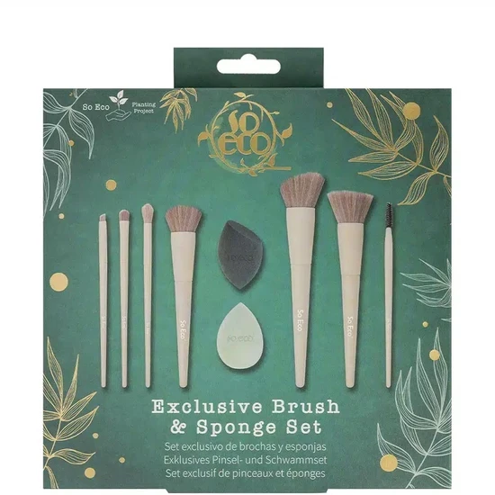 So Eco Exclusive Brush & Sponge Set