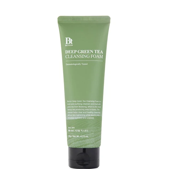 Benton Deep Green Tea Cleansing Foam