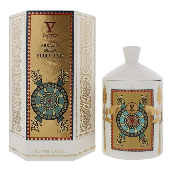 V Canto Arkano Della Fortuna Candle