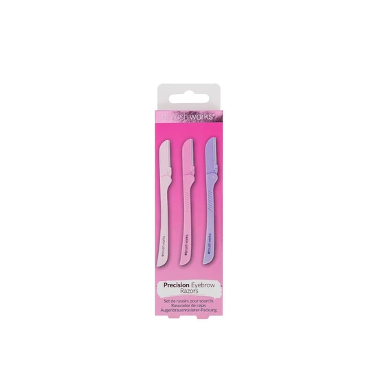 Brushworks Precision Eyebrow Razors