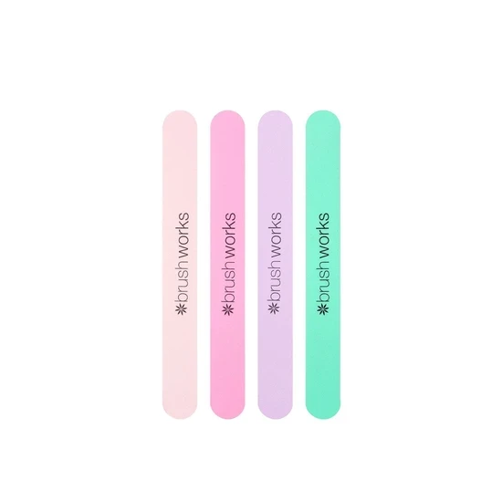 Brushworks Nail Files Pastel