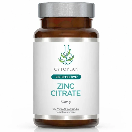 Cytoplan Zinc Citrate 30mg Capsules