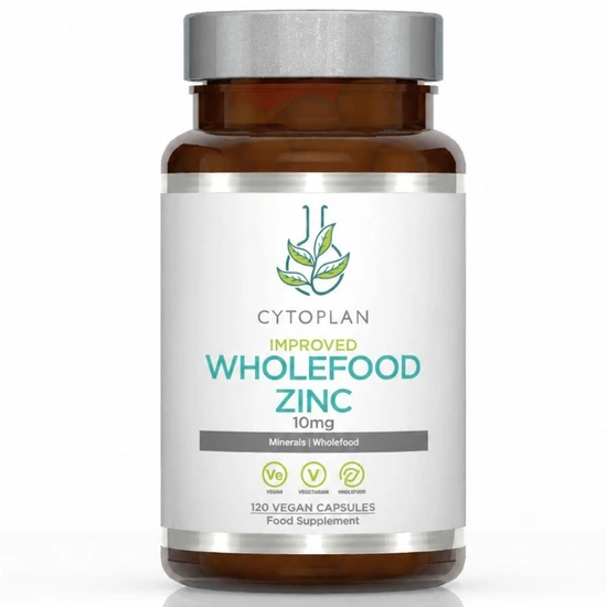 Cytoplan Wholefood Zinc 10mg Capsules