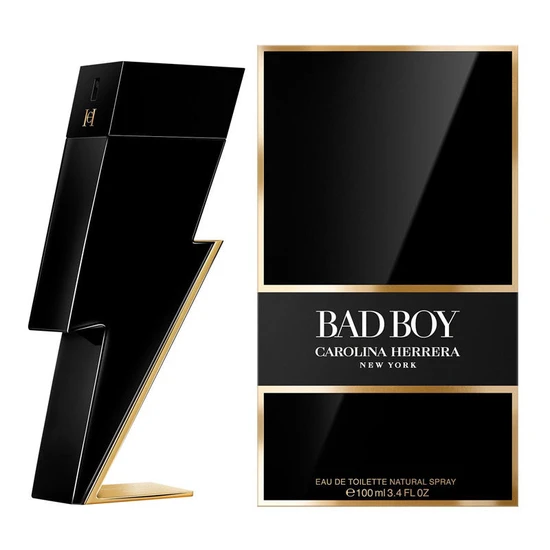 Carolina Herrera Bad Boy Eau de Toilette 100ml Spray for Him - Image 7